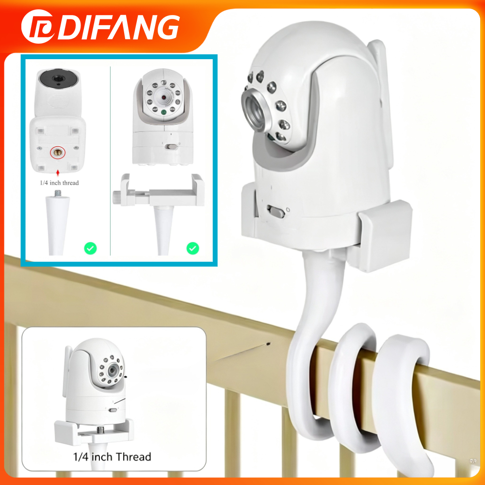 Webcam Stand Clip - Universelle Halterung für Babyphone, tragbare Clip-Halterung,