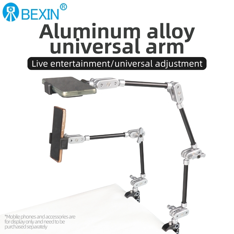 Webcam Stand Clip - BEXIN Kamera-Zauberarm mit Super-Clip-Halterung für Smartphone