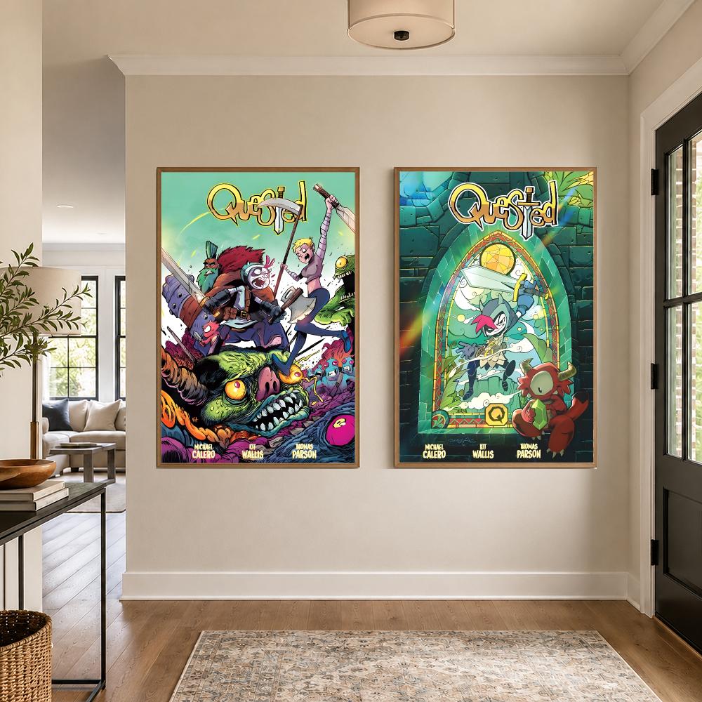Brand Quested Poster Grafische – Office Quest Bewertung und Preis