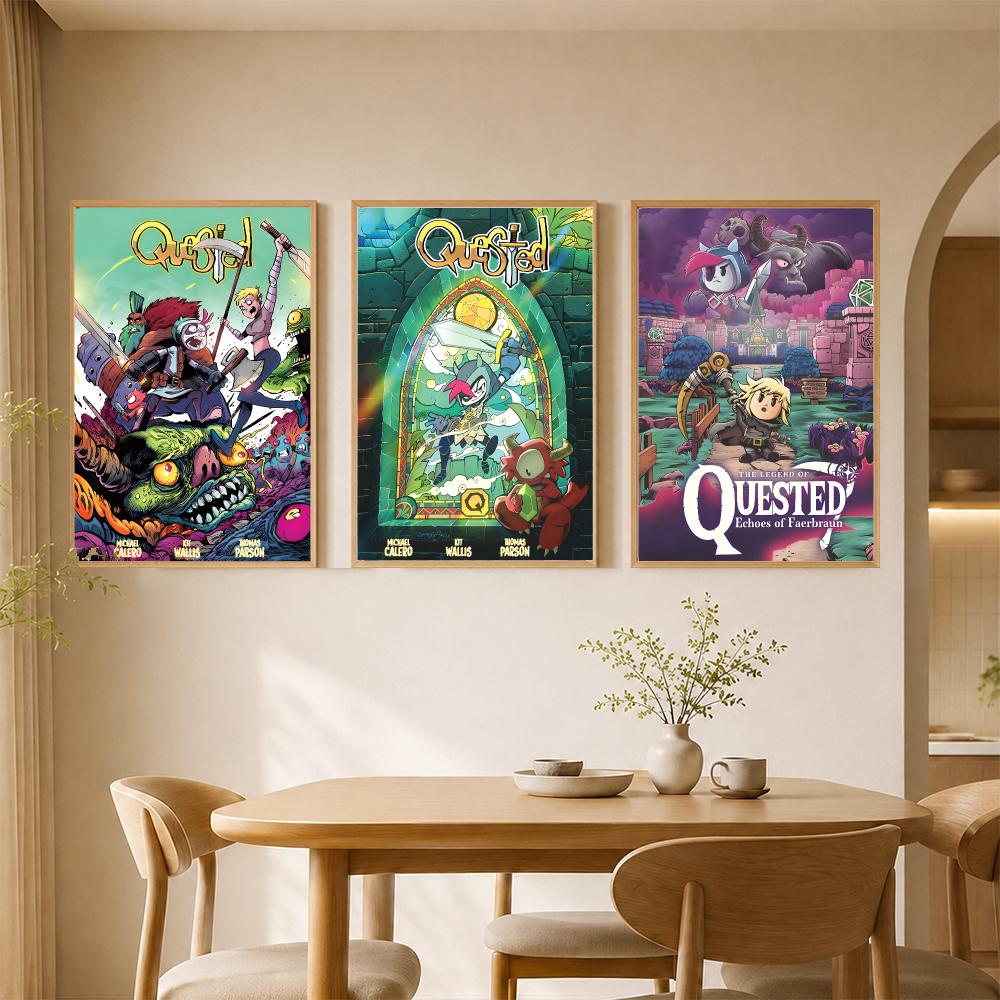 Brand Quested Poster Grafische – Office Quest Bewertung und Preis