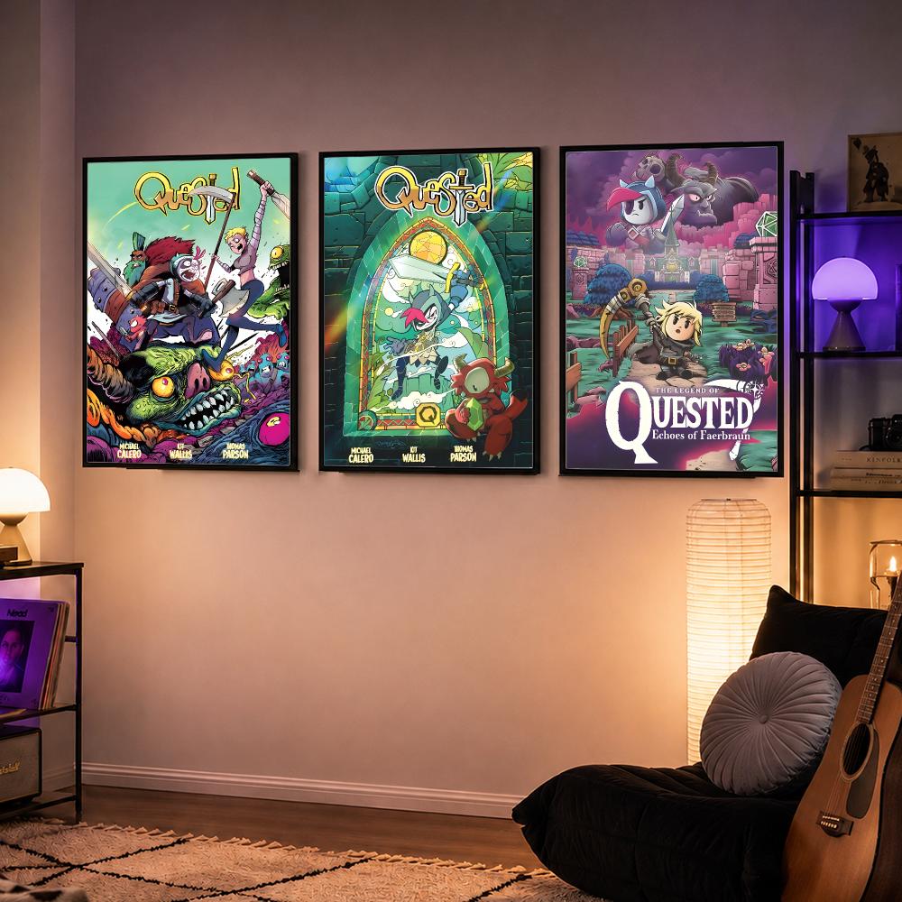 Brand Quested Poster Grafische – Office Quest Bewertung und Preis