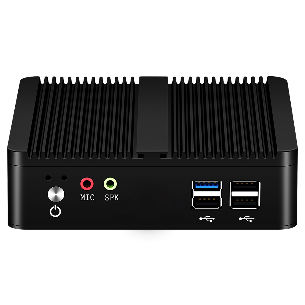 XCY Lüfterloser Mini-PC Intel  – Thin Client Mini Pc Bewertung und Preis