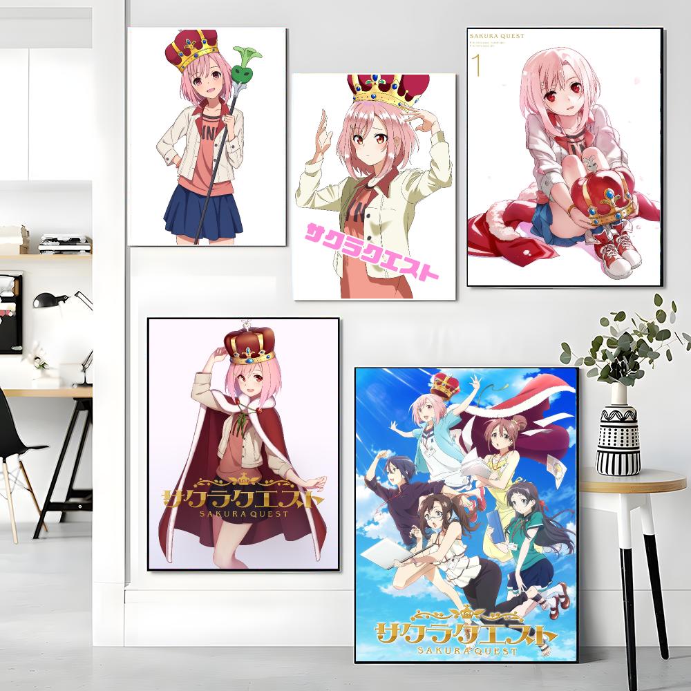 Anime S-Sakura Quest-T Poster  – Office Quest Bewertung und Preis
