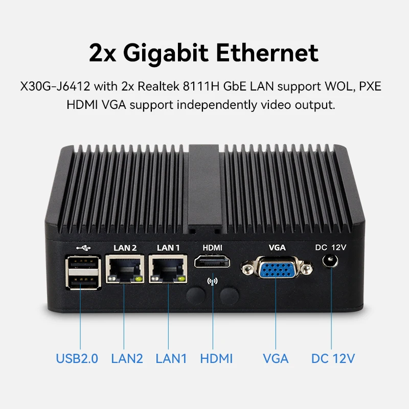 Intel Celeron Lüfterloser indu – Thin Client Mini Pc Bewertung und Preis