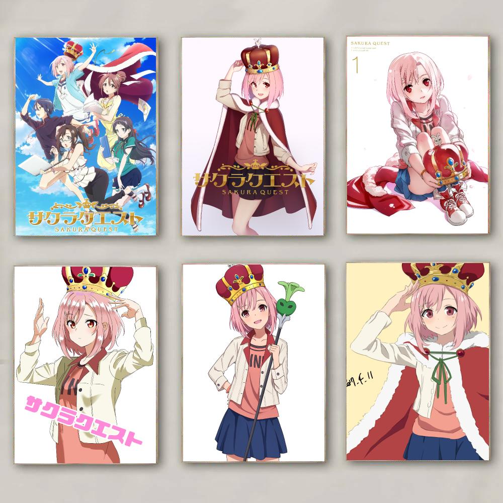 Anime S-Sakura Quest-T Poster  – Office Quest Bewertung und Preis