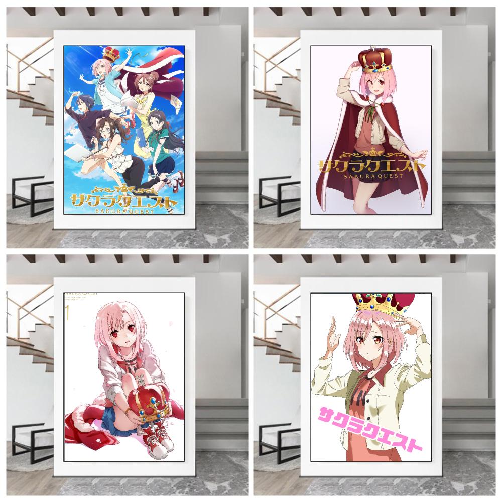 Anime S-Sakura Quest-T Poster  – Office Quest Bewertung und Preis