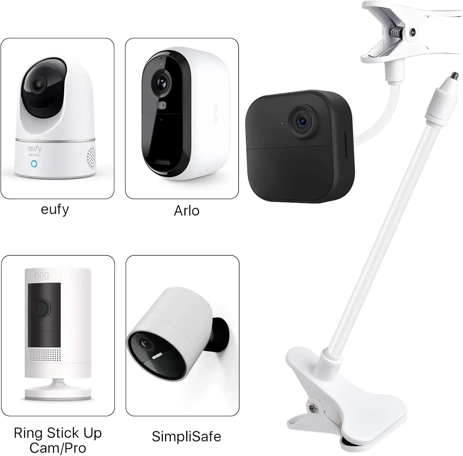 Tragbare, flexible Kameraklemm – Webcam Stand Clip Bewertung und Preis