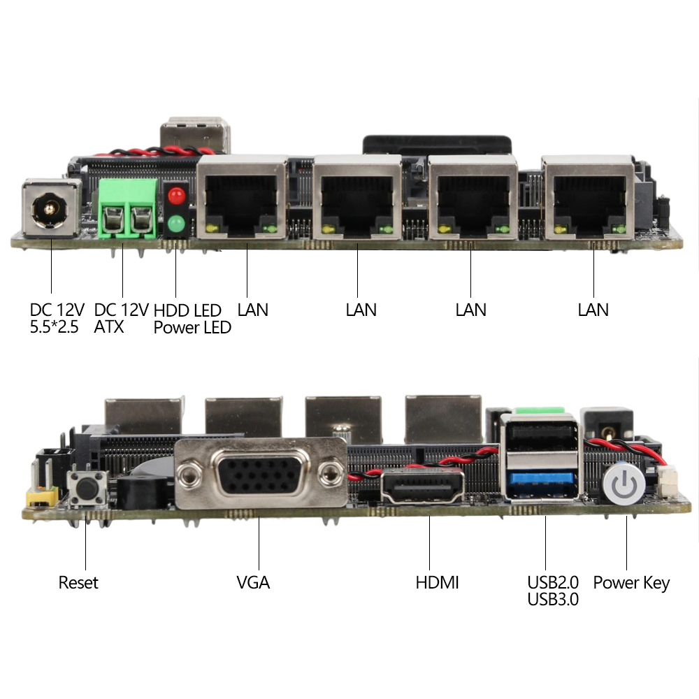 Mini-PC-Firewall M ​ otherboar – Thin Client Mini Pc Bewertung und Preis