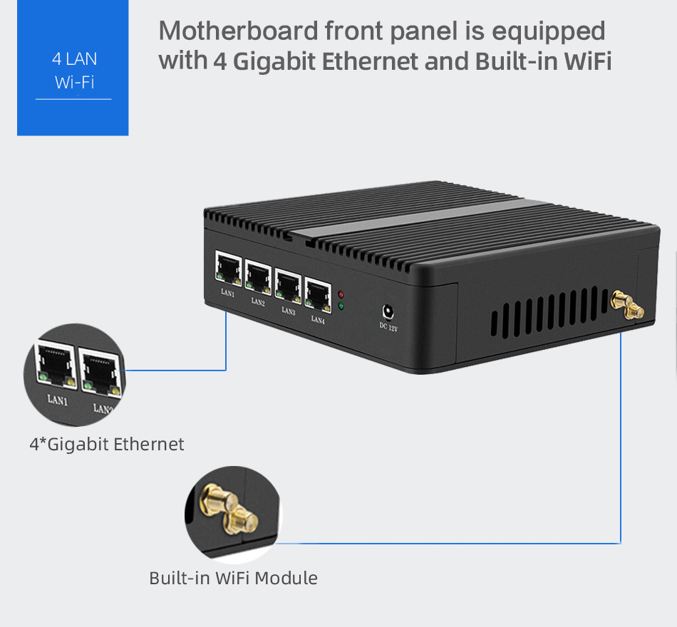 Firewall-Router Pfsense Lüfter – Thin Client Mini Pc Bewertung und Preis